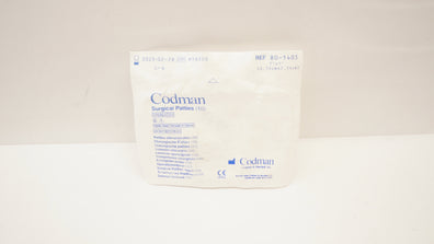 Codman 80-1403 Surgical Patties 1inch x 1inch - Pack of 10 (x)